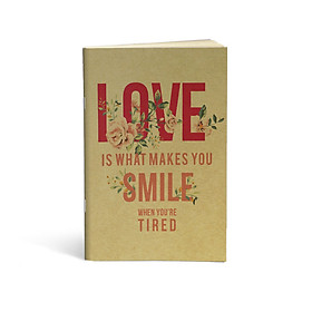 Notebook Photostory 80 Trang Bìa Kraft Đóng Kim 140 x 140 - 003